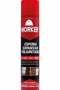 Espuma poliuretano Worker – 425ml