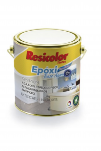 Tinta Epoxi Base Água Branco Resicolor – 3,6L