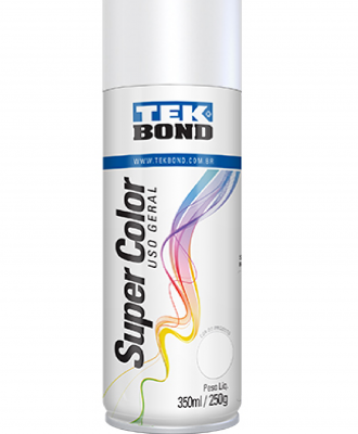 Tinta Spray Uso Geral Tekbond – Branco Fosco 350ml