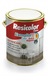 Esmalte Color Extra Rápido Resicolor – Branco Acetinado 900ml