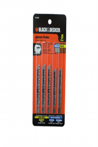 Lâminas Sortidas Black+Decker Serra Tico Tico – 5 Unidades