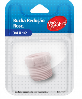 Bucha Redutora Roscável 3/4×1/2