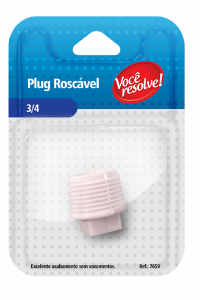 Plug Roscável – 3/4″
