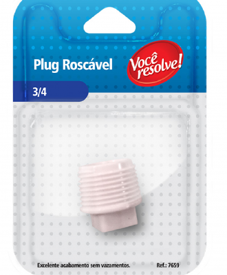 Plug Roscável – 3/4″