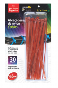 Abraçadeira de Nylon Colors Você Resolve – 3,7 x 151mm