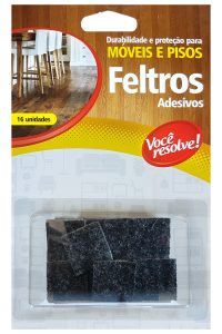 Feltro Protetor de Móveis – 20x20mm