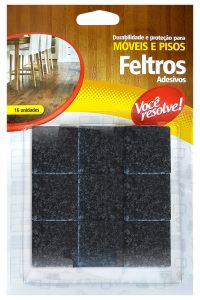 Feltro Protetor de Móveis – 30x30mm