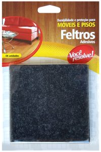 Feltro Protetor de Móveis – 100x100mm