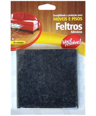 Feltro Protetor de Móveis – 100x100mm