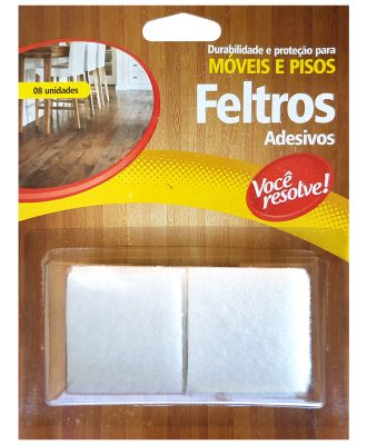 Feltro Protetor de Móveis – 40x40mm